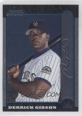 1999 Bowman Chrome - [Base] #75 - Derrick Gibson