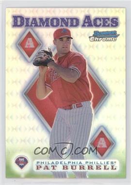 1999 Bowman Chrome - Diamond Aces - Refractor #DA9 - Pat Burrell