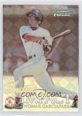 1999 Bowman Chrome - Impact - Refractor #I17 - Lasting Impact - Nomar Garciaparra