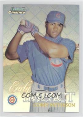 1999 Bowman Chrome - Impact - Refractor #I5 - Early Impact - Corey Patterson