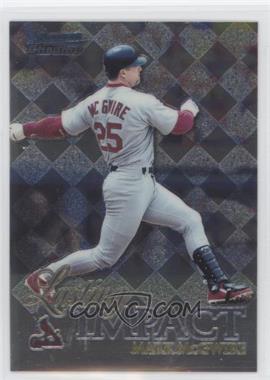 1999 Bowman Chrome - Impact #I15 - Lasting Impact - Mark McGwire