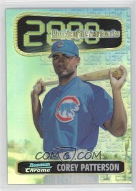 1999 Bowman Chrome - Rookie of the Year Favorites - Refractor #SC8 - Corey Patterson