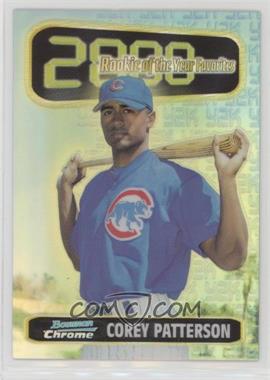 1999 Bowman Chrome - Rookie of the Year Favorites - Refractor #SC8 - Corey Patterson