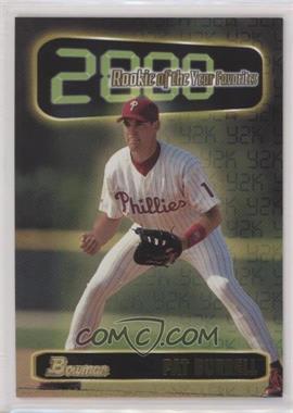 1999 Bowman Chrome - Rookie of the Year Favorites #ROY2 - Pat Burrell