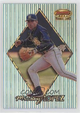 1999 Bowman's Best - [Base] - Atomic Refractor #183 - Mickey Lopez /100