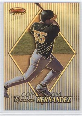 1999 Bowman's Best - [Base] - Refractor #125 - Ramon Hernandez /400