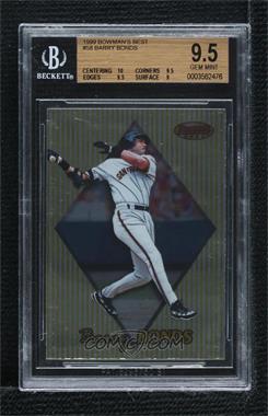 1999 Bowman's Best - [Base] #58 - Barry Bonds [BGS 9.5 GEM MINT]