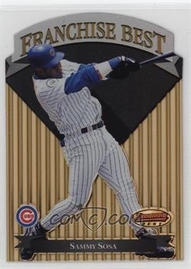 1999 Bowman's Best - Franchise Best - Mach III #FB3 - Sammy Sosa /500