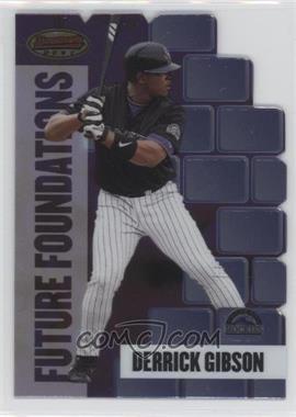 1999 Bowman's Best - Future Foundations - Mach I #FF9 - Derrick Gibson /3000