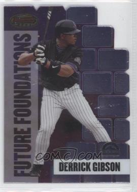 1999 Bowman's Best - Future Foundations - Mach I #FF9 - Derrick Gibson /3000