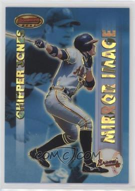 1999 Bowman's Best - Mirror Image - Atomic Refractor #M6 - Eric Chavez, Chipper Jones