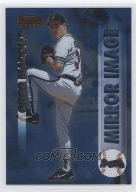 1999 Bowman's Best - Mirror Image #M5 - Greg Maddux, Bruce Chen