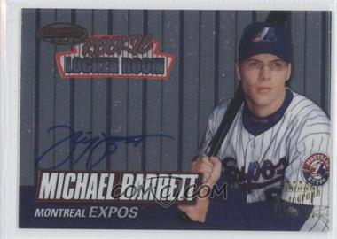 1999 Bowman's Best - Rookie Locker Room Collection - Autographs #RA2 - Michael Barrett