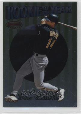 1999 Bowman's Best - Rookie of the Year #ROY1 - Ben Grieve