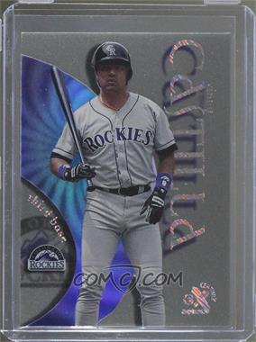 1999 EX Century - [Base] - Essential Credentials Now #63 - Vinny Castilla /63