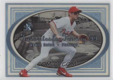 1999 EX Century - Favorites for Fenway '99 #19FF - Scott Rolen