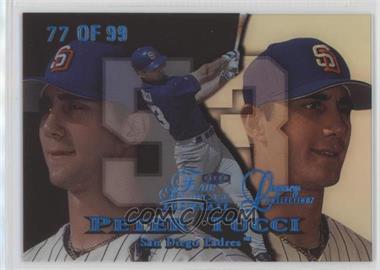 1999 Flair Showcase - [Base] - Row 1 Legacy Collection #39L - Pete Tucci /99