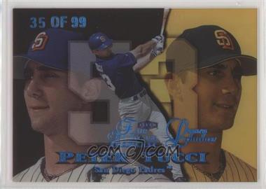 1999 Flair Showcase - [Base] - Row 1 Legacy Collection #39L - Pete Tucci /99