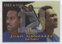 Juan Gonzalez [EX to NM] #/1,500