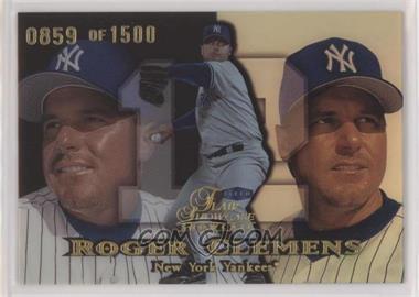 1999 Flair Showcase - [Base] - Row 1 #21 - Roger Clemens /1500