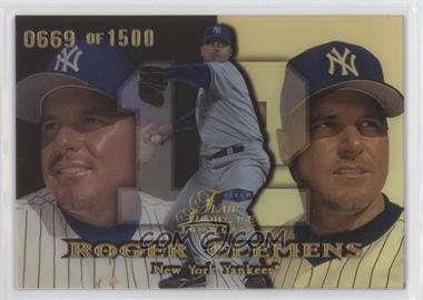 1999 Flair Showcase - [Base] - Row 1 #21 - Roger Clemens /1500