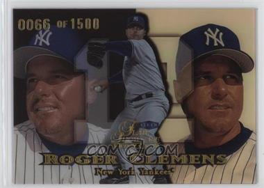 1999 Flair Showcase - [Base] - Row 1 #21 - Roger Clemens /1500