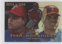 Ivan Rodriguez [Good to VG‑EX] #/3,000