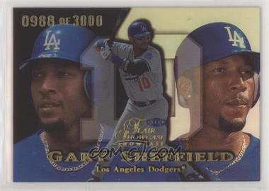 1999 Flair Showcase - [Base] - Row 1 #69 - Gary Sheffield /3000