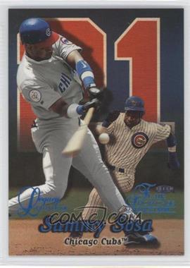 1999 Flair Showcase - [Base] - Row 2 Legacy Collection #2L - Sammy Sosa /99