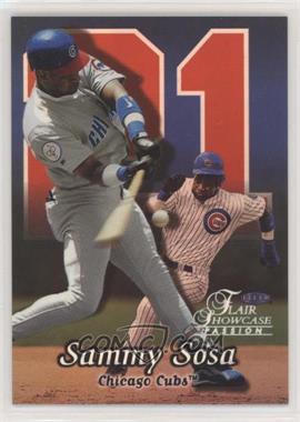 1999 Flair Showcase - [Base] - Row 2 #2 - Sammy Sosa