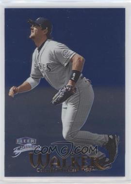 1999 Fleer Brilliants - [Base] - Blue #42B - Larry Walker