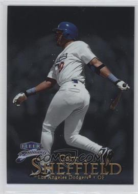 1999 Fleer Brilliants - [Base] #73 - Gary Sheffield