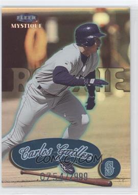 1999 Fleer Mystique - [Base] #105 - Carlos Guillen /2999