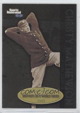 1999 Fleer Sports Illustrated Greats of the Game - Record Breakers #4 RB - Christy Mathewson