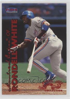 1999 Fleer Tradition - [Base] - Warning Track #250W - Rondell White