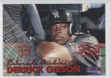 1999 Fleer Tradition - [Base] - Warning Track #57W - Derrick Gibson