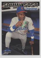 Checklist - Sammy Sosa