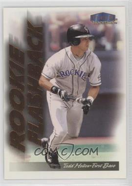 1999 Fleer Tradition - Rookie Flashback #11 RF - Todd Helton