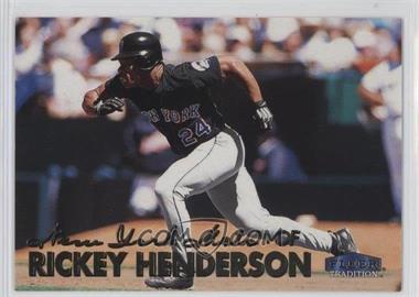 1999 Fleer Tradition Update - [Base] #U-135 - Rickey Henderson