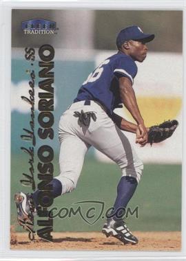 1999 Fleer Tradition Update - [Base] #U-5 - Alfonso Soriano