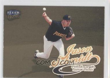 1999 Fleer Ultra - [Base] - Gold Medallion #120G - Jason Schmidt