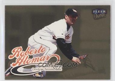 1999 Fleer Ultra - [Base] - Gold Medallion #177G - Roberto Alomar