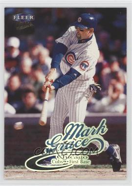 1999 Fleer Ultra - [Base] #161 - Mark Grace