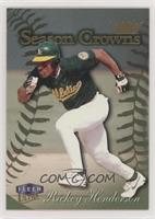 Season Crowns - Rickey Henderson