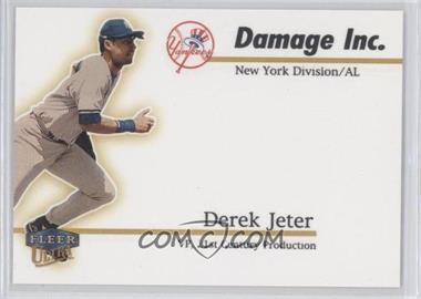 1999 Fleer Ultra - Damage Inc. #5 DI - Derek Jeter