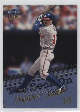 1999 Fleer Ultra - The Book On #16 BO - Chipper Jones