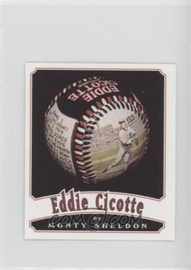 1999 Monty Sheldon Hand-Painted Baseball Art Promos - [Base] #_EDCI - Eddie Cicotte