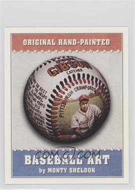1999 Monty Sheldon Hand-Painted Baseball Art Promos Series 2 - [Base] #S-2 10 - Josh Gibson