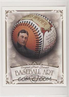 1999 Monty Sheldon Hand-Painted Baseball Art Promos Series 2 - [Base] #S-2 6 - Honus Wagner [Noted]