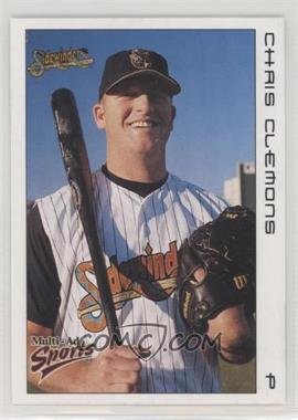 1999 Multi-Ad Sports Tucson Sidewinders - [Base] #9 - Chris Clemons